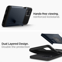 SPIGEN SLIM ARMOR GALAXY A12 METAL SLATE