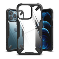 Ringke Fusion X durable PC Case with TPU Bumper für Apple iPhone 13 Pro black (FX550E55)