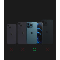 Ringke Fusion X durable PC Case with TPU Bumper für Apple iPhone 13 Pro black (FX550E55)