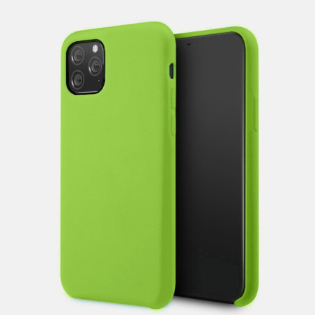 SILIKON-CASE flex lightgreen für Samsung Galaxy S21 FE