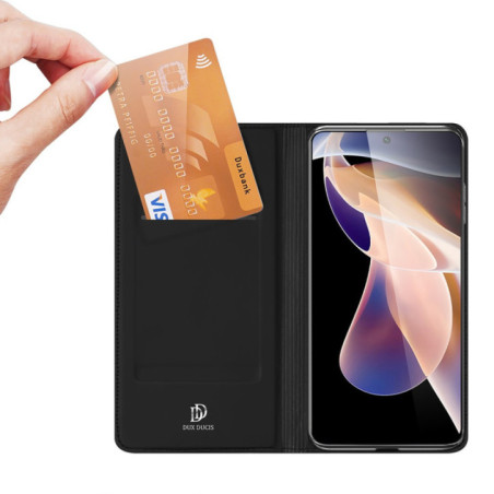 Dux Ducis Skin Pro Holster Cover Flip Coverfür Xiaomi Redmi Note 11 Pro / 11 Pro 5G / 11 Pro+ 5G