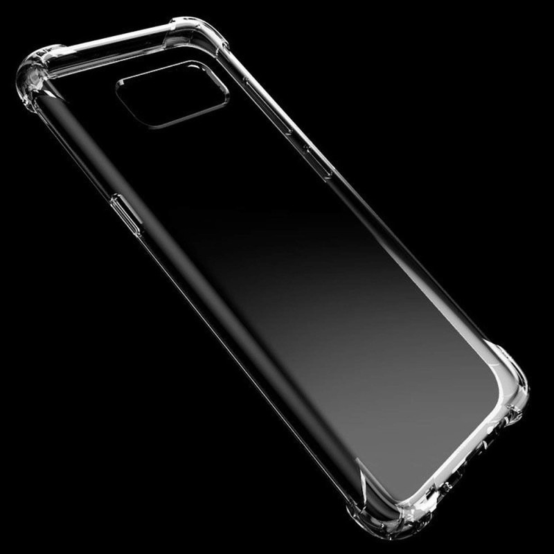 BACK-CASE ALLDAY TPU mit Schutzkanten transparent für Samsung A135 Galaxy A13 4G