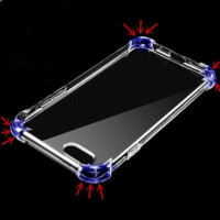 BACK-CASE ALLDAY TPU mit Schutzkanten transparent für Samsung A135 Galaxy A13 4G