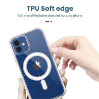 ALLDAY Jelly-Case MagSafe-Kompatibel transparent für Apple iPhone 13 Pro