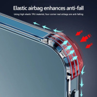 ALLDAY Jelly-Case MagSafe-Kompatibel transparent für Apple iPhone 13 Pro