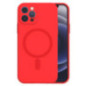 SILIKON-CASE MAGSAFE-Kompatibel rot für Apple iPhone 13 Pro