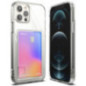 Ringke Fusion Card Case für Apple iPhone 12 / 12 Pro Card Wallet Documents Transparent