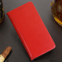 FLIPCASE ECHTLEDER rot für Apple iPhone 14 Pro Max