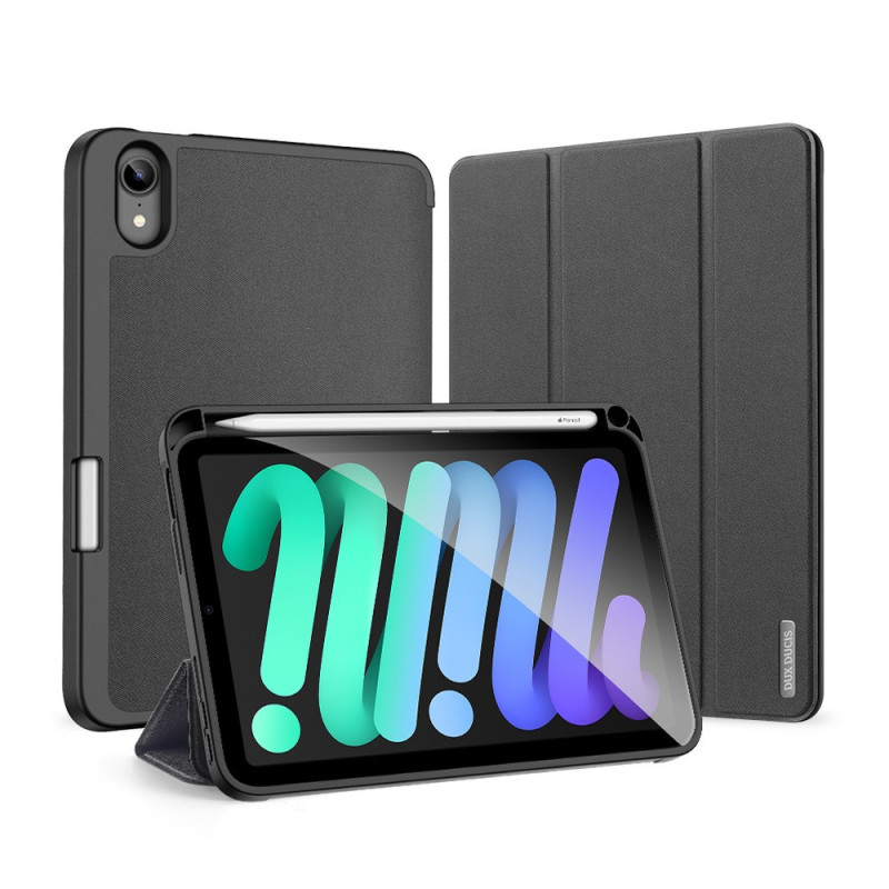 DUX DUCIS Domo Tablet Cover with Multi-angle Stand and Smart Sleep Function schwarz für Apple iPad mini 2021