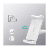 Choetech 2in1 Flex-Holder + Wireless Charger 10W white