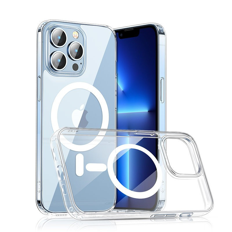 JOYROOM MAGSAFE-kompatibles Back-Case transparent für Apple iPhone 12 / 12 Pro