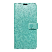 FLIPCASE MANDALA cyan für Apple iPhone 14