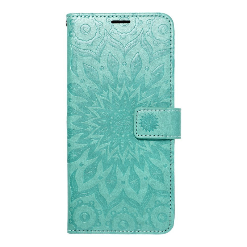 FLIPCASE MANDALA cyan für Apple iPhone 14