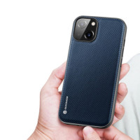 Dux Ducis Fino case cover nylon-covered blue für Apple iPhone 14