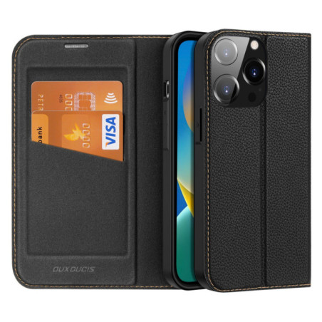 Dux Ducis Skin X2 Flip Cover schwarz für Apple iPhone 14 Pro Max