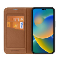 Dux Ducis Skin X2 Flip Cover braun für Apple iPhone 14 Pro