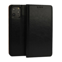 FLIPCASE ECHTLEDER schwarz für Samsung Galaxy A54 5G