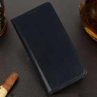 FLIPCASE ECHTLEDER navyblau für Samsung Galaxy A54 5G