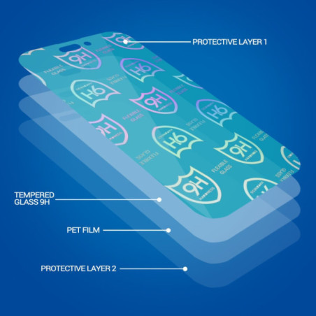 NANO HYBRID FLEXIBLE GLAS 9H für Samsung Galaxy A54 5G + Galaxy S23 FE