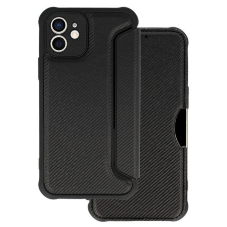 FLIPCASE WALLET RAZOR CARBON schwarz für Samsung Galaxy S23 Ultra