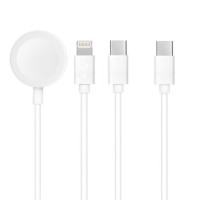 Datenkabel 3in1: LIGHTNING + USB-C + WATCH