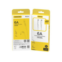 Datenkabel USB-C - USB-C 100cm DUDAO TGL3C 6A / 100W PD