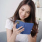 FLIPCASE WALLET SMART MAGNET navyblau für Xiaomi Redmi 12C