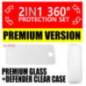 360-Grad PROTECTION SET CLEAR für Apple iPhone 15 Pro