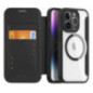 Dux Ducis Skin X Flip Cover MagSafe-kompatibel schwarz für Apple iPhone 15 Pro