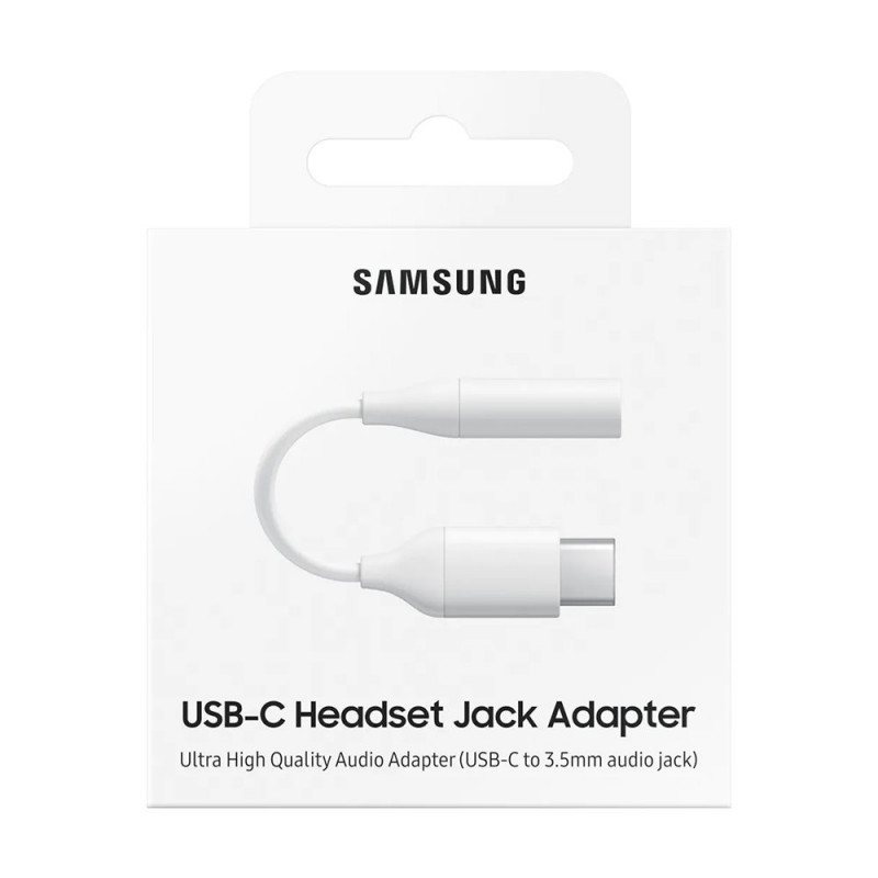 ORIGINAL Samsung Audio-Adapter EE-UC10JUW/B USB-C --> 3,5 mm