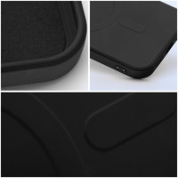SILIKON-CASE MagSafe-kompatibel schwarz für Apple iPhone 15 Pro Max