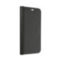 FLIPCASE WALLET LUNA-FRAME CARBON schwarz für Xiaomi Redmi Note 12 Pro 5G