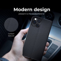 FLIPCASE WALLET LUNA-FRAME CARBON schwarz für Xiaomi Redmi Note 12 Pro 5G