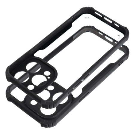 BACK-CASE AIRDROP schwarz für Apple iPhone 15 Pro