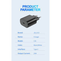 CHARGER USB-C 25W JELLICO C35