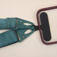NECKSTRAP Umhängeband petrolgrün