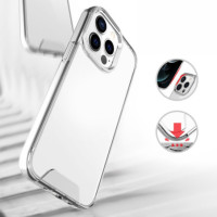 BACK-CASE CRYSTALCLEAR transparent für Apple iPhone 16 Plus