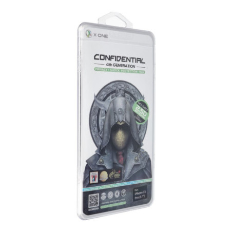 X-ONE Extreme Shock Eliminator 4th gen. Privacy - for iPhone 15 Pro