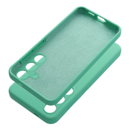 BACK-CASE Silikon PREMIUM mint für SAMSUNG Galaxy A16