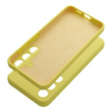 BACK-CASE Silikon PREMIUM gelb für SAMSUNG Galaxy A16