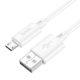 DATACABLE microUSB 100cm Hoco X88 2.4A white