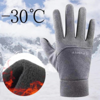 Touchscreen-Handschuhe gefüttert grau / Season 2024