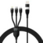 6in1-Kabel USB-C+USB-A --- USB-C+Lightning+microUSB 20W 100cm BASEUS