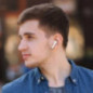 BOROFONE Bluetooth Stereo Headset (mit ANC+ENC) TWS FQ3 SOULMATE white