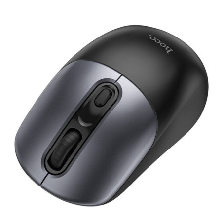 HOCO wireless computer mouse 2.4G GM28 black metal gray