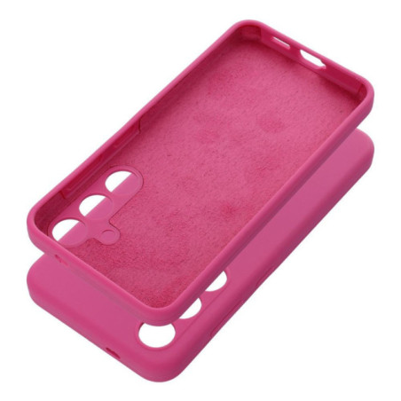 BACK-CASE Silikon PREMIUM pink für APPLE iPhone 13