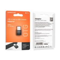 ADAPTER USB-A male auf USB-C female OTG Borofone BV18