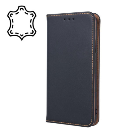 FLIPCASE ECHTLEDER schwarz für Apple iPhone 16