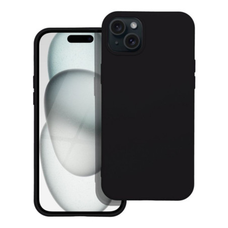 BACK-CASE Silikon schwarz für APPLE iPhone 15