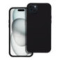BACK-CASE Silikon schwarz für APPLE iPhone 15